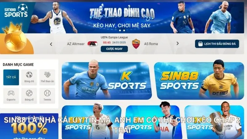 Kèo Chấp 2 Trái Là Gì? Cách Bắt Kèo Chấp 2 Trái Hiệu Quả 4 Sin88 là nhà cái anh em có thể chơi kèo chấp 2 trái