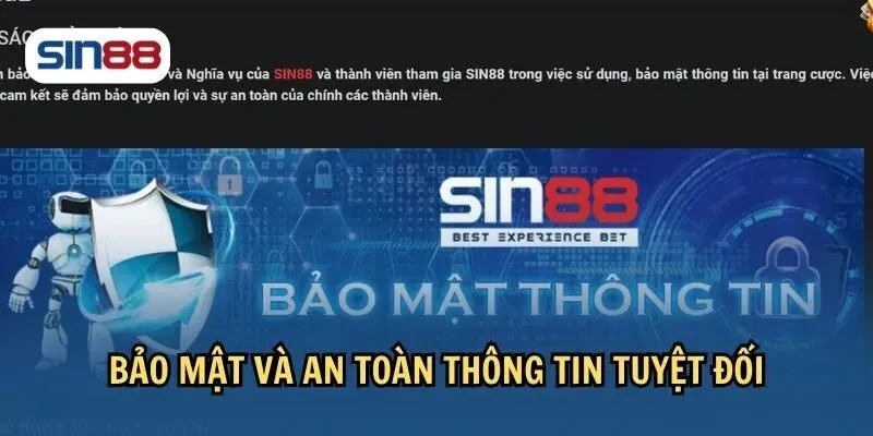 Sin88 - Link vào nhà cái sin88 chính thức nhận 88K ngay 7 Chế độ bảo mật 100% an toàn tại sin88